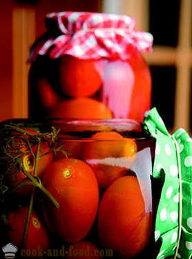 Pomidorų žiemą: 5 receptai buitinė preparatai - video receptai namuose