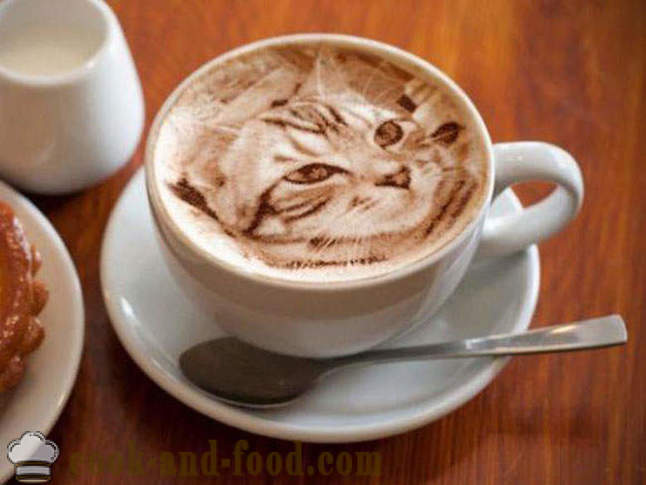 Piešiniai ant kavos: tapyba latte art
