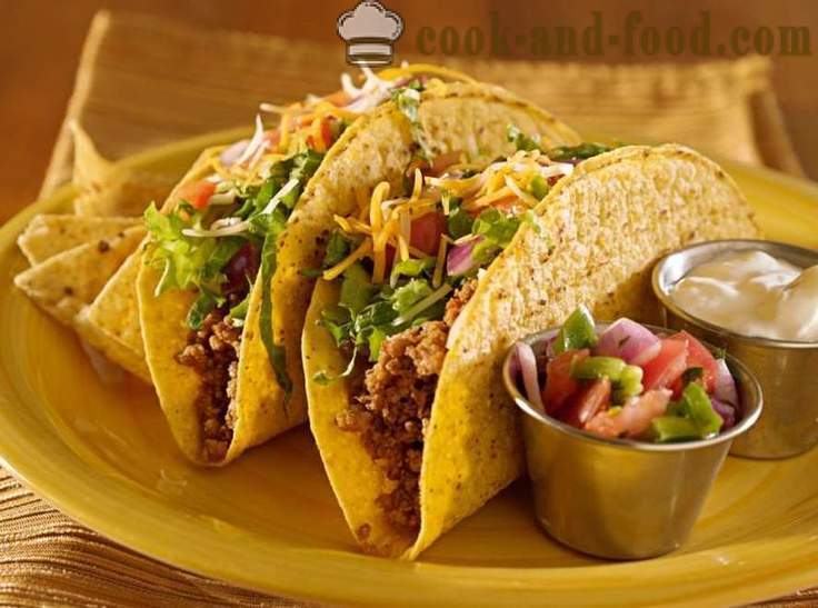 Meksikos maistas: wrap savo Taco! - Vaizdo receptus namuose