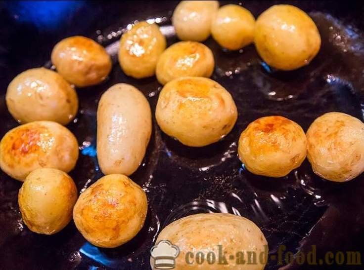 Bakalauras Vakarienė: trys originalių patiekalų Naujos bulvės - video receptai namuose