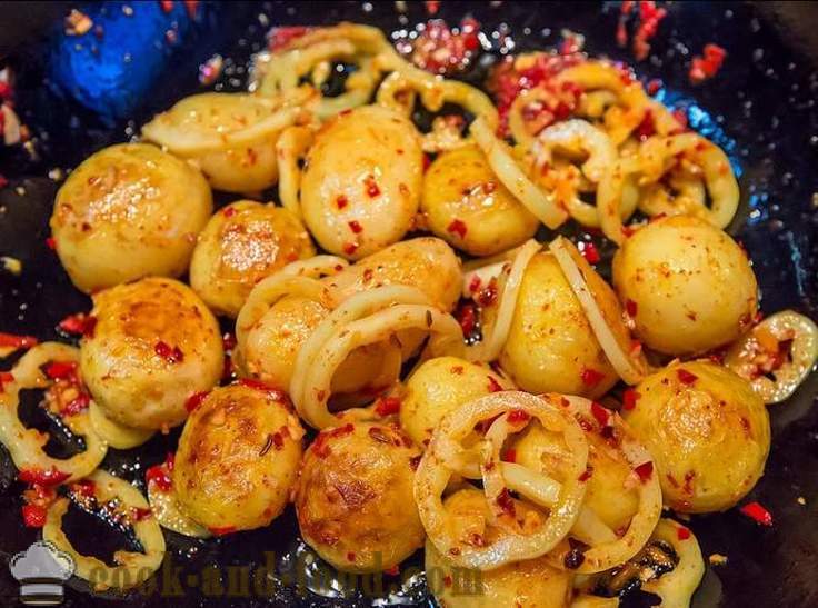 Bakalauras Vakarienė: trys originalių patiekalų Naujos bulvės - video receptai namuose